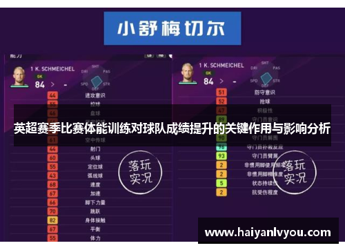 英超赛季比赛体能训练对球队成绩提升的关键作用与影响分析